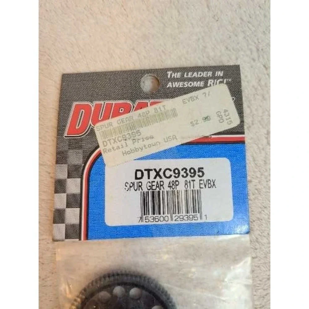 DuraTrax DTXC9395 Spur Gear 48P 81T EVBX RC Car Part NIB